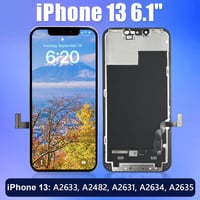 Brinonac iPhone 13 kijelző csere szett 6.1" Full HD Retina LCD érintőképernyő 2