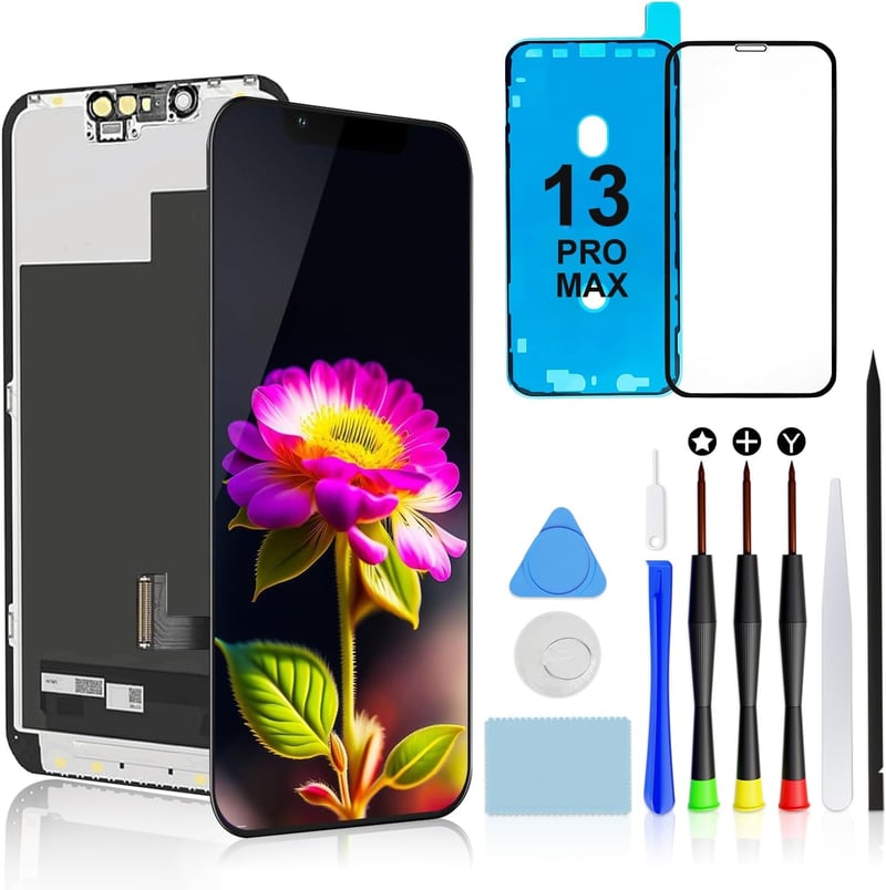 Brinonac iPhone 13 Pro Max kijelző csere szett 6.7" Retina LCD érintőképernyő