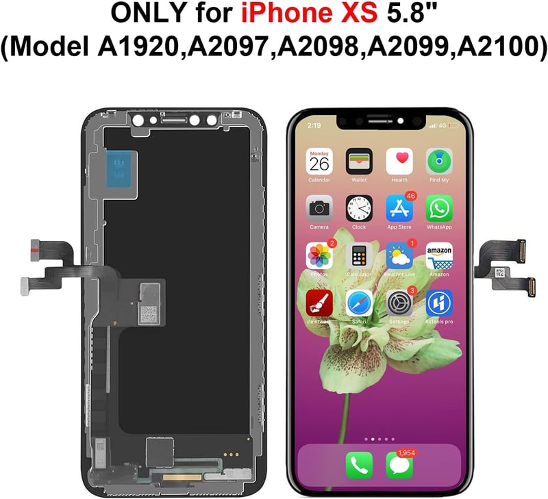 Brinonac iPhone XS OLED kijelző csere szett 5.8" érintőképernyő javítás
