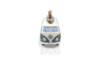 Pușculiță BRISA VW Collection T1 Bulli Bus Samba cu placă de surf, model Flower Power, colorată, cadou Volkswagen pentru monede 2