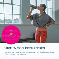BRITA Active sportska boca s filterom, pastelno plava, 600 ml - s 2x MicroDisc filtera, bez BPA, fleksibilna, filtrira klor i nečistoće 3