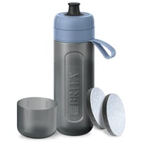 BRITA Active sportska boca s filterom, pastelno plava, 600 ml - s 2x MicroDisc filtera, bez BPA, fleksibilna, filtrira klor i nečistoće 4