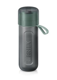 BRITA Active sportska boca s filtrom, pastelno zelena, 600 ml - s 2 MicroDisc filtra, bez BPA, stlačiva boca, protiv klora i nečistoća 2