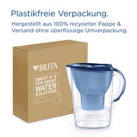 BRITA Marella vrč za filtriranje vode 2,4 L - s 3 MAXTRA PRO Pure Performance filter patrone - protiv kamenca, klora i olova - plavi 6