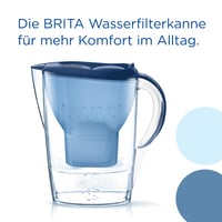 BRITA Marella vrč za filtriranje vode 2,4 L - s 3 MAXTRA PRO Pure Performance filter patrone - protiv kamenca, klora i olova - plavi 2