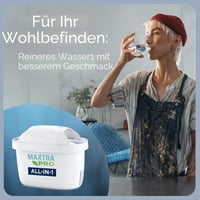 Filtračná kanvica BRITA Marella s 3 filtračnými vložkami MAXTRA PRO Pure Performance, 2,4 litra, grafitovo sivá, proti PFAS a vodnému kameňu, vhodná do chladničky 7