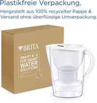 BRITA Marella vízszűrő kancsó fehér 2,4L + 3x Maxtra Pro szűrőbetét 4