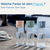 Sticlă cu filtru de apă BRITA Model Vital (600 ml) - cu 2 filtre MicroDisc, sticlă de băut fără BPA 5