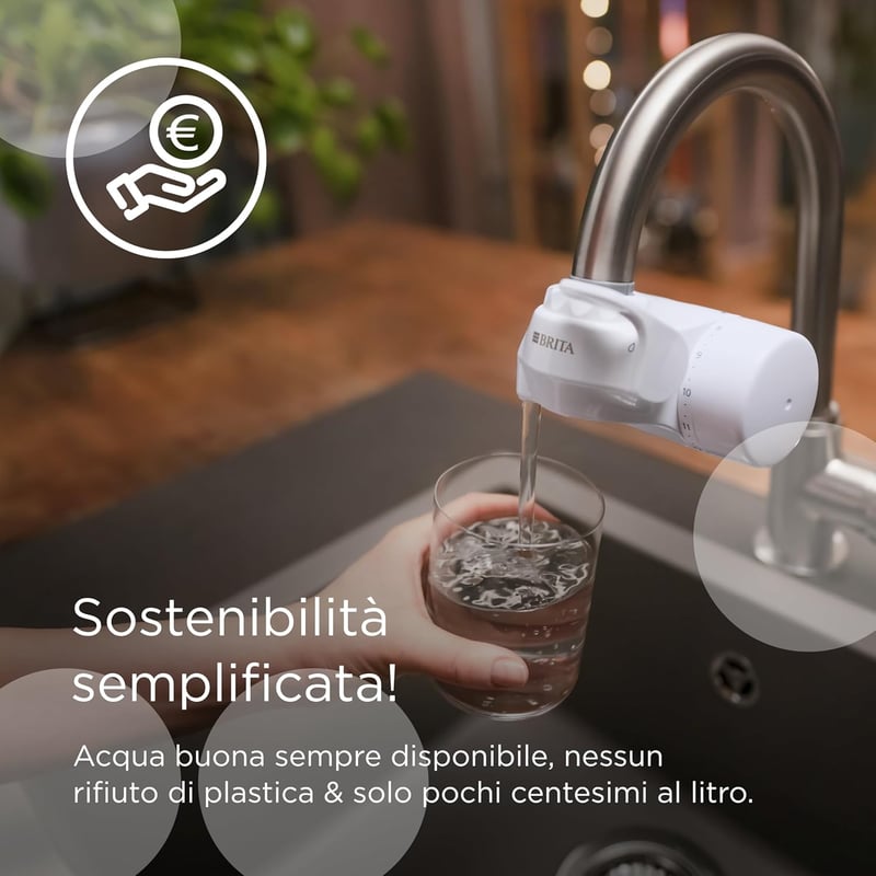 BRITA ON TAP V csapszűrő rendszer 1 betéttel, tiszta és ízletes víz
