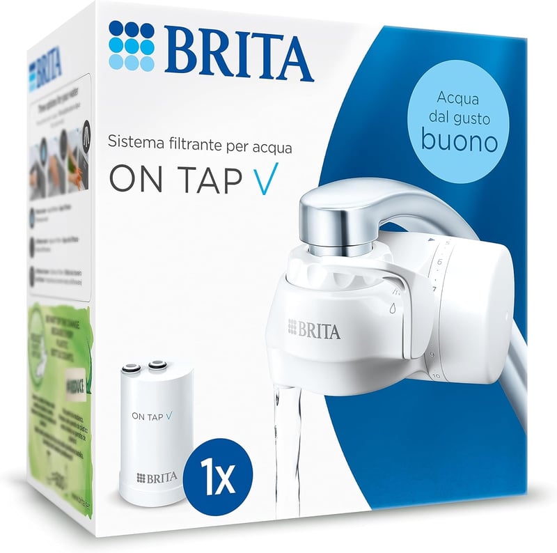 BRITA ON TAP V csapszűrő rendszer 1 betéttel, tiszta és ízletes víz