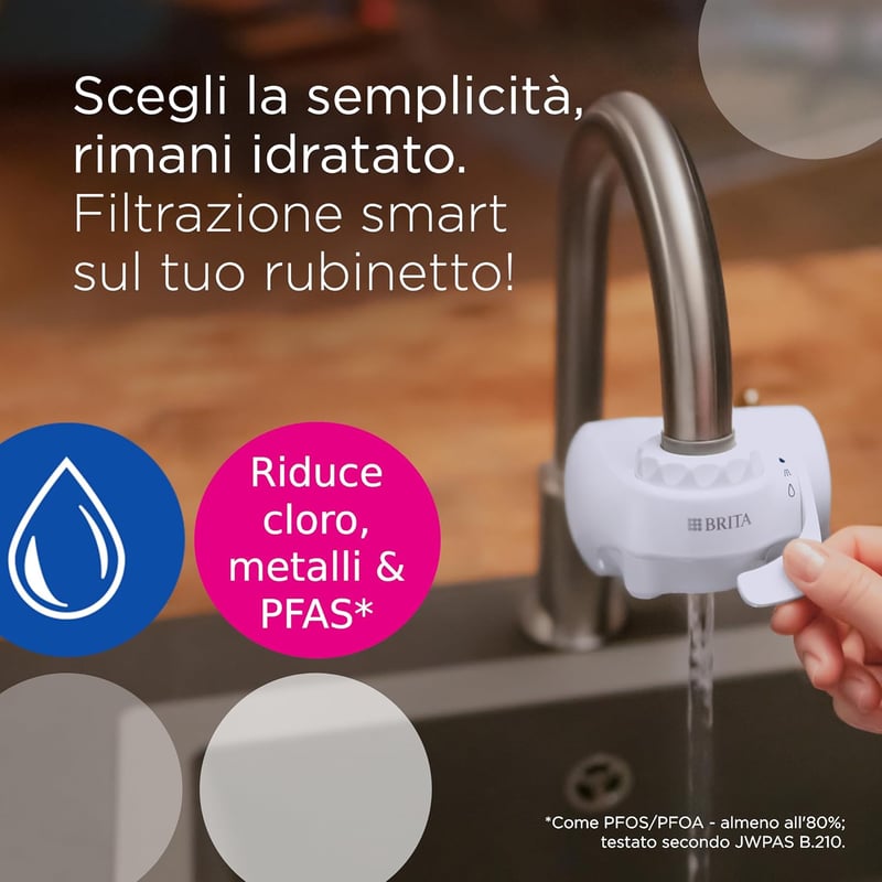 BRITA ON TAP V csapszűrő rendszer 1 betéttel, tiszta és ízletes víz