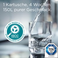 BRITA Style Essential vrč za filtriranje vode, kameno plavi, 2,4 L - sa Smart Light LED indikatorom, poklopcem na preklop, stane u hladnjak, MAXTRA PRO Pure Performance 7