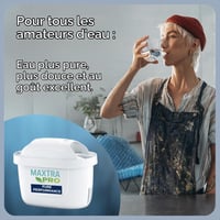 BRITA Style XL vízszűrő kancsó szürke 3,6 l - 1 db MAXTRA PRO Pure Performance szűrővel, LED jelzővel, klór és vízkő ellen 6