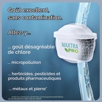 BRITA Style XL vízszűrő kancsó szürke 3,6 l - 1 db MAXTRA PRO Pure Performance szűrővel, LED jelzővel, klór és vízkő ellen 7