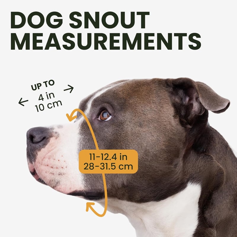 BRONZEDOG Pitbull Szájkosár Fém Lélegző Nagy Kutya Amstaff Staffordshire