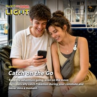 Brook Auto Catch Light Pokémon GO automatický chytač s USB-C, podpora dvoch účtov, automatické chytanie a točenie, stabilné Bluetooth, dlhá výdrž batérie, biela farba 8