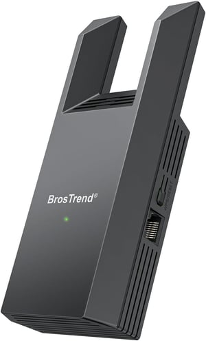 BrosTrend AC1200 WiFi–Ethernet adapter gigabit RJ45 porttal, kétsávos, univerzális