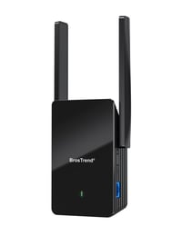 BrosTrend AX1500 WiFi 6 zosilňovač, dvojpásmový 1500 Mbps, gigabitový LAN port 1