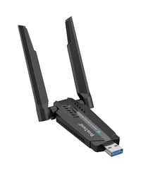 Adaptor WiFi 6E AXE3000 USB WLAN BrosTrend – tri-band, Linux Plug & Play (Kernel 5.18+) 1