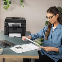 Multifunkčná čiernobiela laserová tlačiareň 3 v 1 Brother DCP-L1660W s WiFi 5