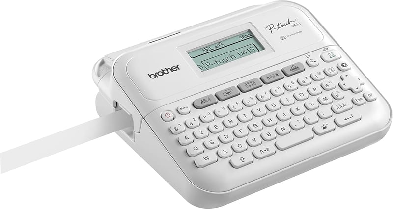Brother P-Touch PT-D410 Irodai Címkézőgép TZE Szalagokhoz 3,5-18mm