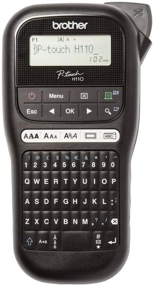 Brother PT-H110 TZe ručni pisač naljepnica (3,5–12 mm)