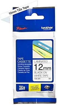 Brother PT-H110 Hordozható Címkenyomtató 3,5-12mm Szalaghoz + TZE231 Laminált Szalag 5