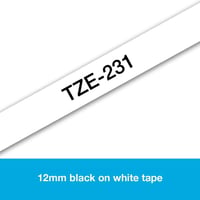 Brother PT-H110 Hordozható Címkenyomtató 3,5-12mm Szalaghoz + TZE231 Laminált Szalag 6