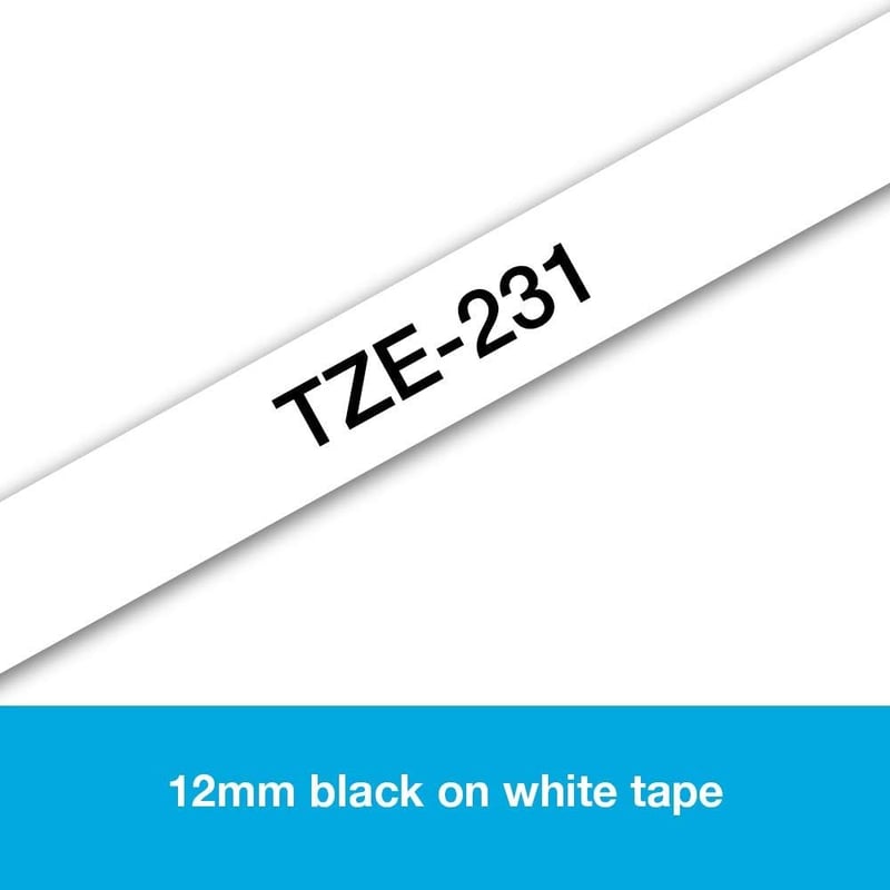 Brother PT-H110 Hordozható Címkenyomtató 3,5-12mm Szalaghoz + TZE231 Laminált Szalag