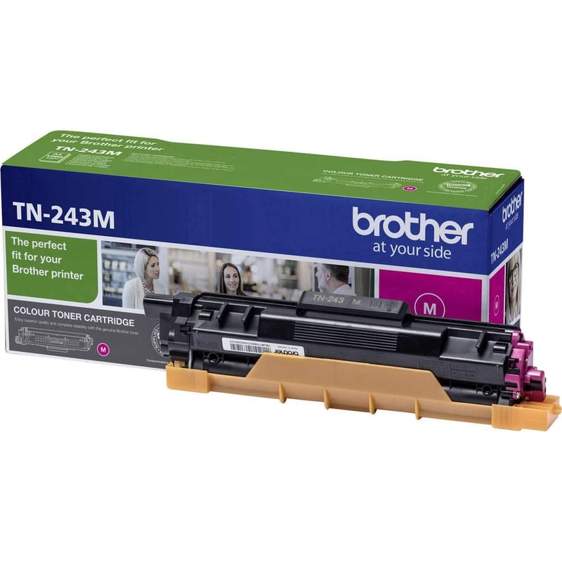Brother TN243M purpurový toner – Originálna tonerová kazeta Brother pre laserovú tlačiareň