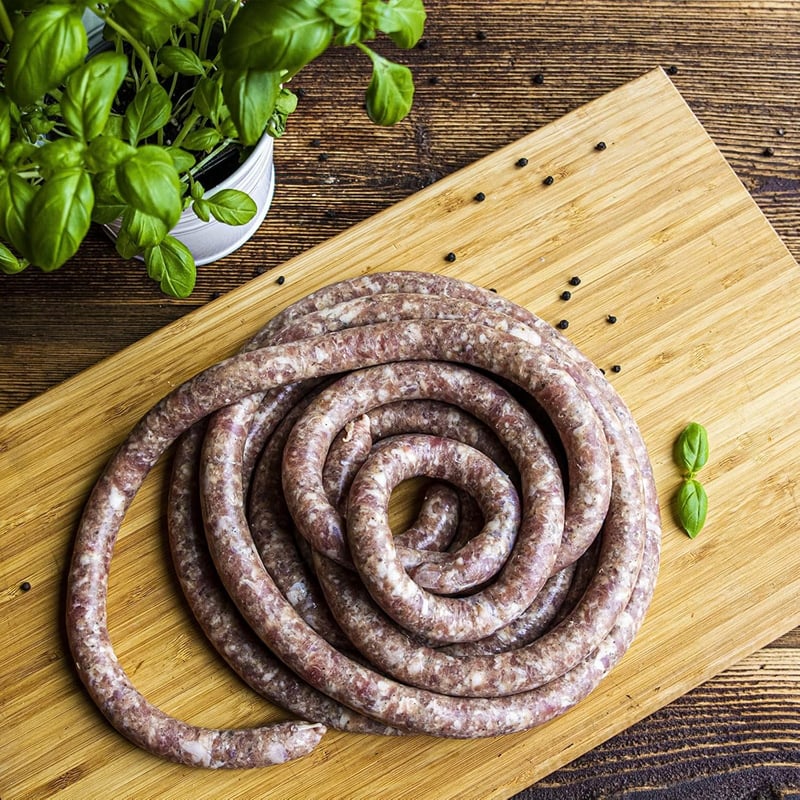 BROWIN 3 kg-os rozsdamentes kolbásztöltő gép kézi sausage filler - Stainlesssteel, Horizontal 3 kg