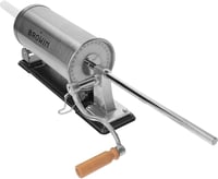 BROWIN 3 kg-os rozsdamentes kolbásztöltő gép kézi sausage filler - Stainlesssteel, Horizontal 3 kg 5