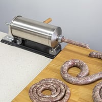 BROWIN 3 kg-os rozsdamentes kolbásztöltő gép kézi sausage filler - Stainlesssteel, Horizontal 3 kg 8