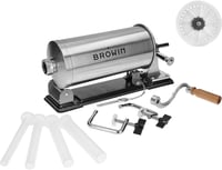 BROWIN 3 kg-os rozsdamentes kolbásztöltő gép kézi sausage filler - Stainlesssteel, Horizontal 3 kg 1