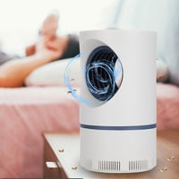 Brrnoo električna zamka za komarce od 360 stupnjeva, tiha lampa protiv insekata za unutarnju i vanjsku upotrebu, priključna, energetski učinkovita zamka za muhe 5