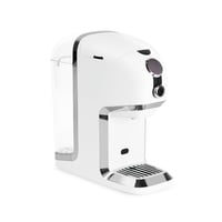Aparat de ceai BRU, pentru ceai vrac, plante și pliculețe, fără capsule, cu autocurățare, alb/crom 1