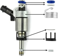 Bruafsir Golf A3 S3 A4 Injector O-ring Javítókészlet Tűszelep 10mm 6