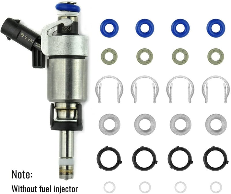 Bruafsir Golf A3 S3 A4 Injector O-ring Javítókészlet Tűszelep 10mm