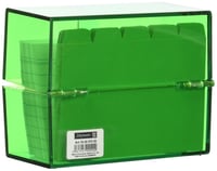 Cutie pentru fișe BRUNNEN 102057052 A7, 12x9,5x6,5 cm, polistiren, verde kiwi, cod de culoare 3