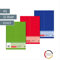 Brunnen 1046925 Szókincsfüzet A6 méret 32 lapos vonalazott osztóvonallal magyar iskolásoknak 2
