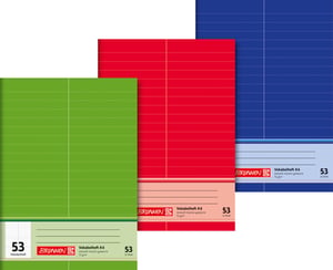 Caiet de vocabular Brunnen 1046925, format A6, 32 de file, liniat, cu coloane, pentru elevi maghiari