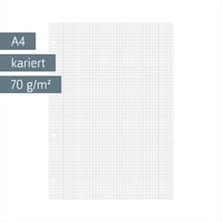 Náhradné papiere do šanónu Brunnen 1066948, formát A4, štvorčekované s okrajom, linajkovanie 28, 100 listov, 70 g/m² 2
