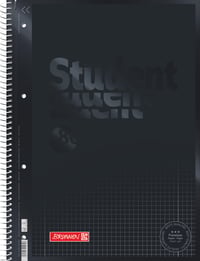 Školský zápisník BRUNNEN College Notepad Premium Colour Code A4 – Onyx, linajkový 28, 80 listov 1