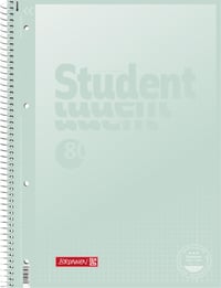 BRUNNEN College Notepad Premium Student Pastel A4 vonalas füzet 80 lapos pasztell színekben 4