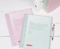BRUNNEN College Notepad Premium Student Pastel A4 vonalas füzet 80 lapos pasztell színekben 7