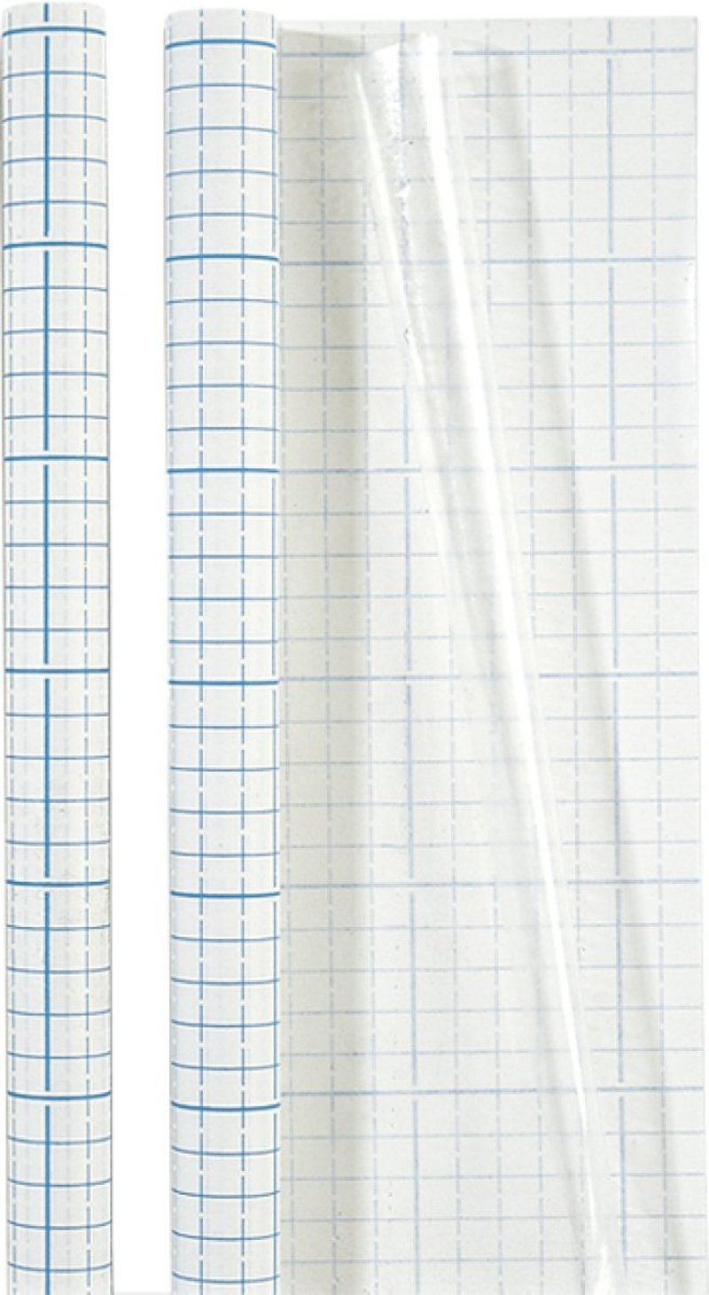 Folie pentru coperți de cărți Brunnen, decupabilă pentru orice dimensiune, 100 x 40 cm