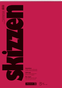 Skicár so špirálovou väzbou Brunnen A2 (420x594 mm), 110 g/m², 30 listov, bezkyselinový a bezdrevný výkresový papier 1
