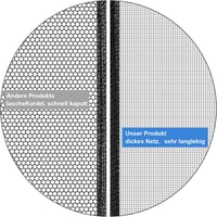 bruwaa 2x esővízgyűjtő hálóborítás 100cm, szúnyogvédelem, időjárásálló 5