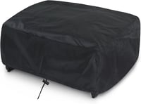 bruwaa Elektromos Grill Takaró 56x50x20cm UV Védelem Vízálló Porálló Fekete 1