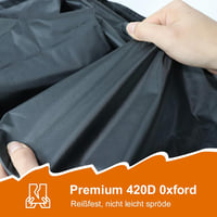 Bruwaa Ninja Woodfire OO101EU Takaró Állvánnyal, 420D Oxford, Szélálló és Porálló 5